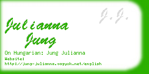 julianna jung business card